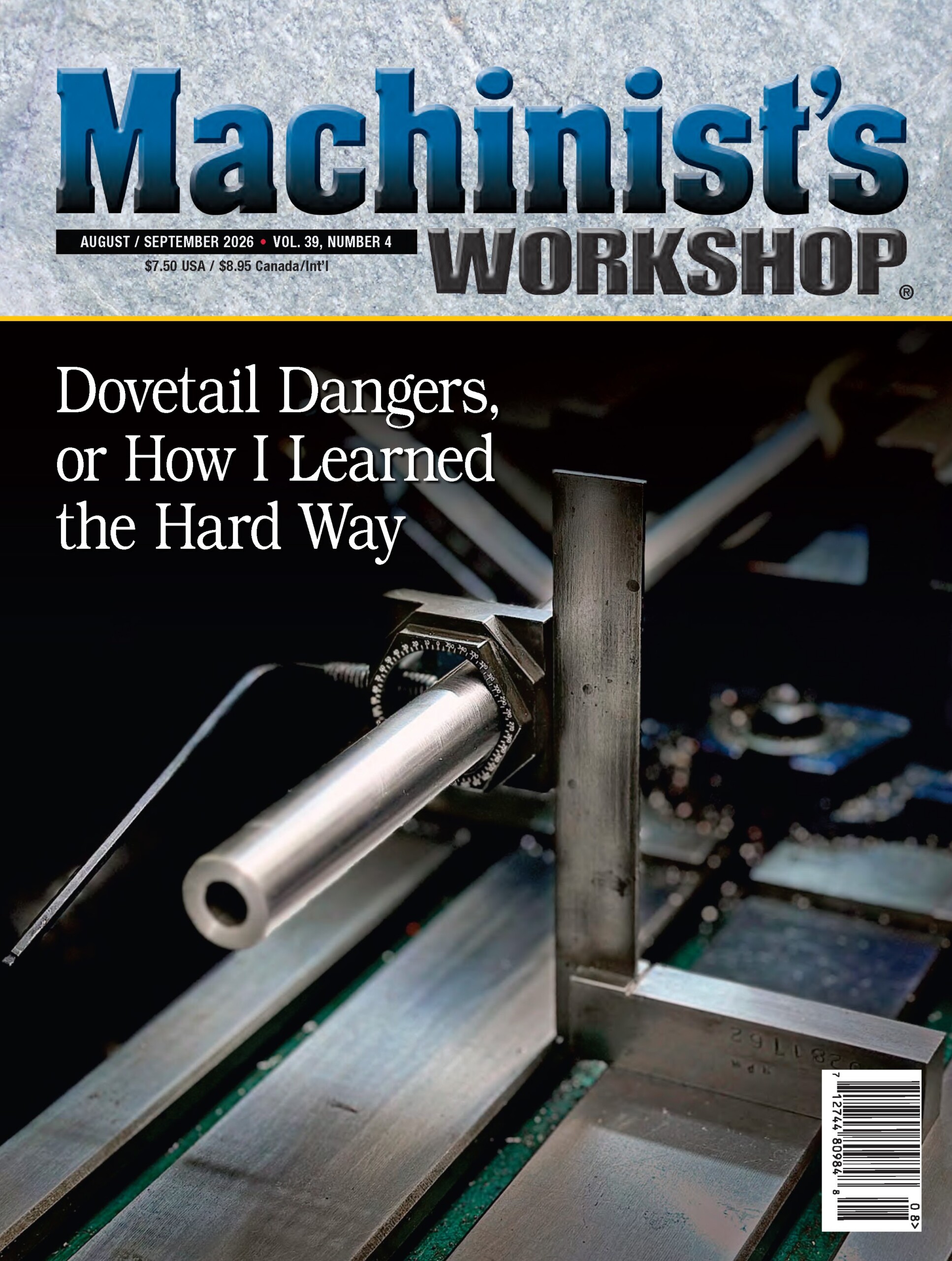 August September 2026 cover for Machinist's Workshop