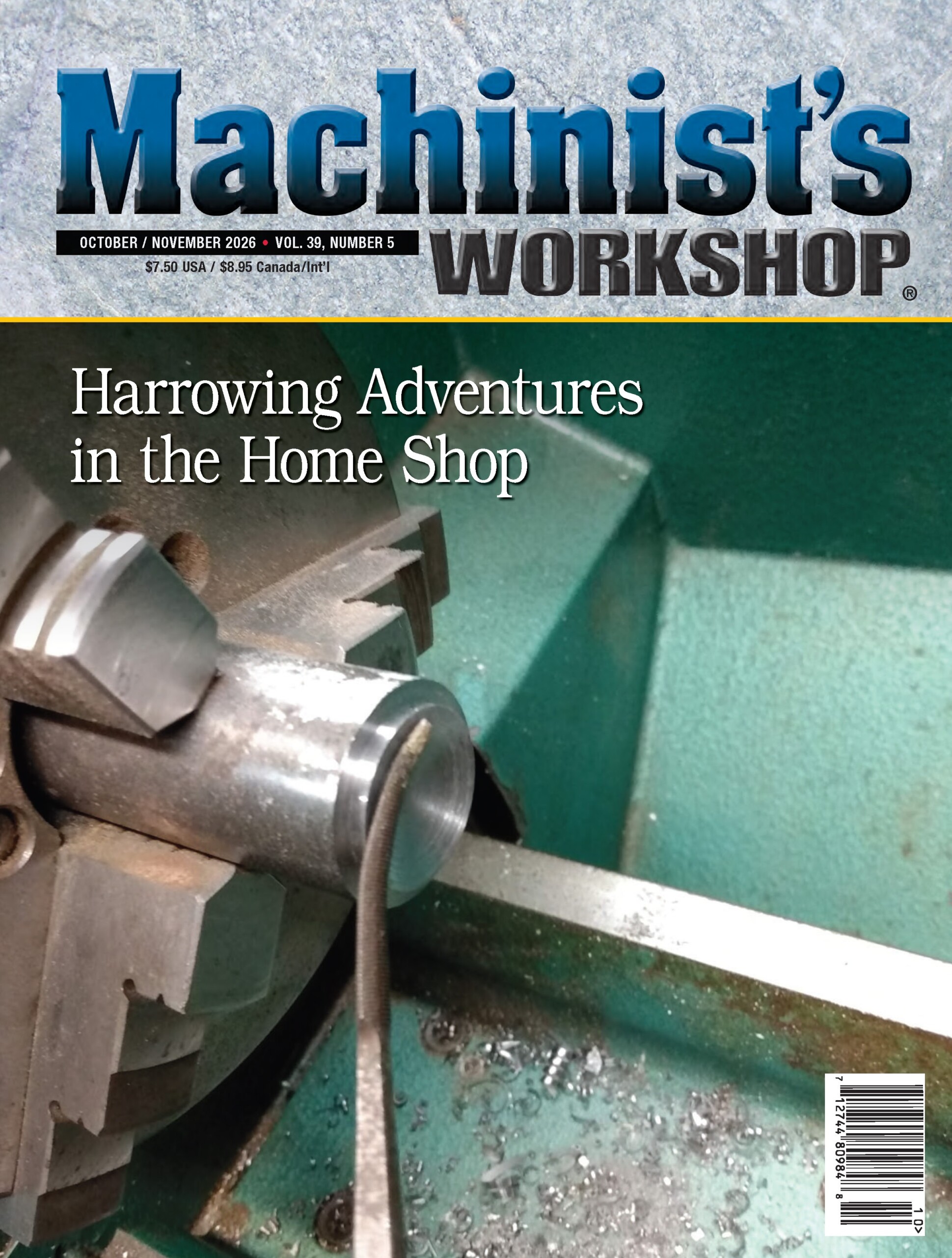 Machinist's Workshop October November 2026 cover